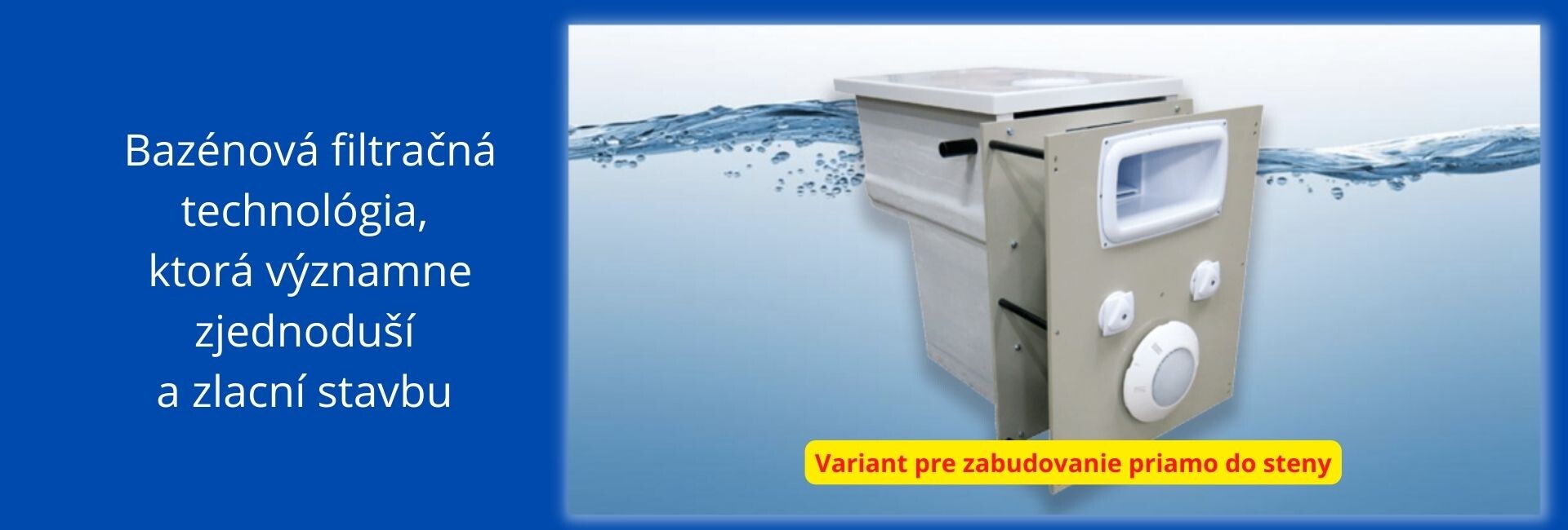 filtrácia bez šachty