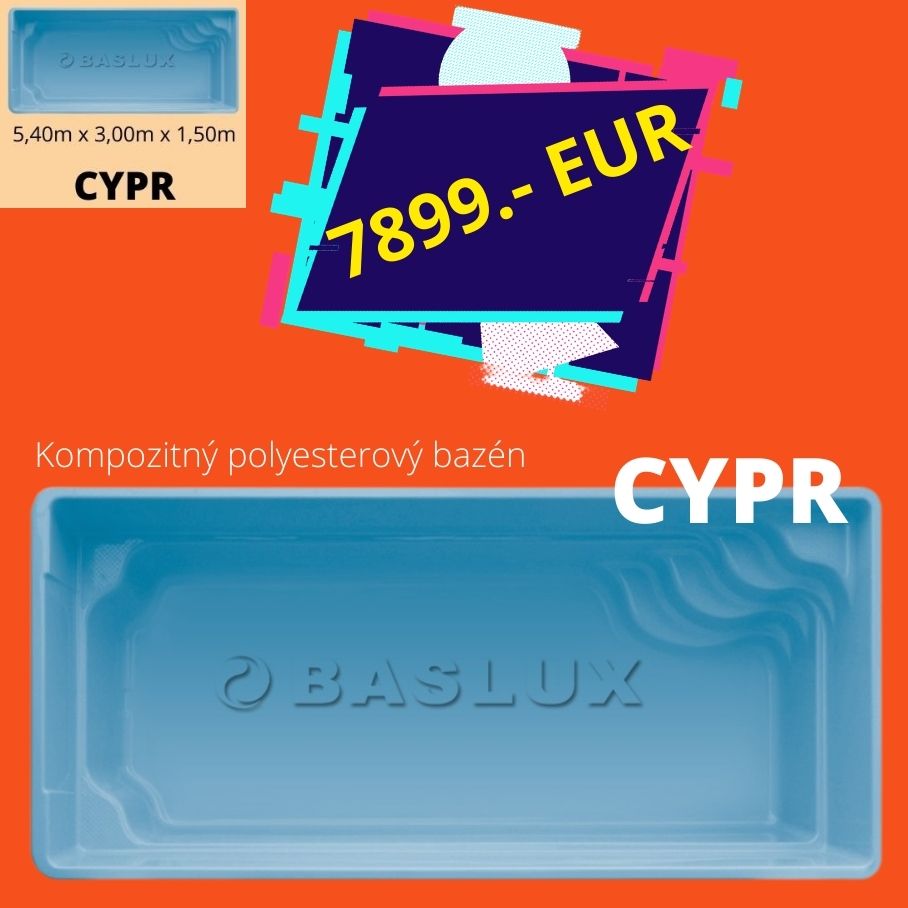 akcový bazén cypr
