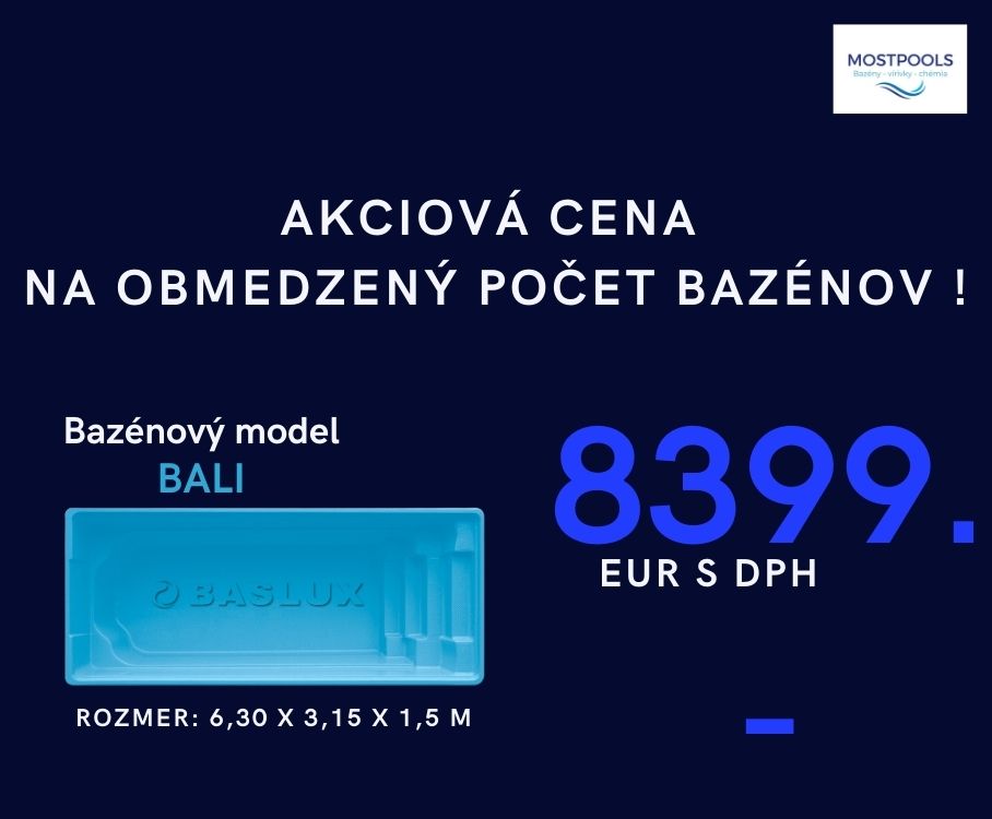 bazény na sklade