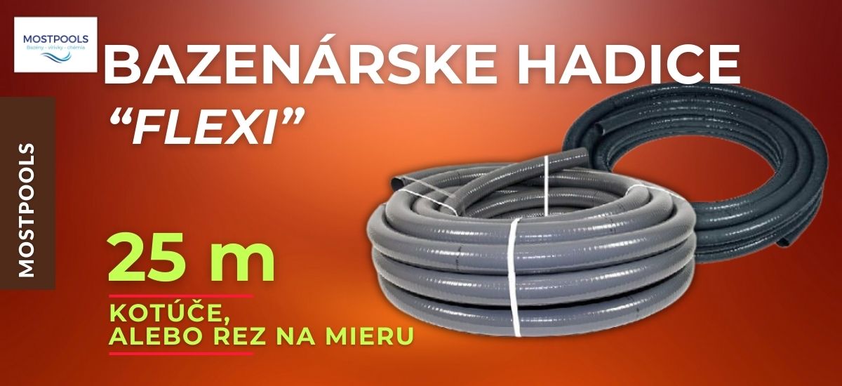 flexi hadice bazén