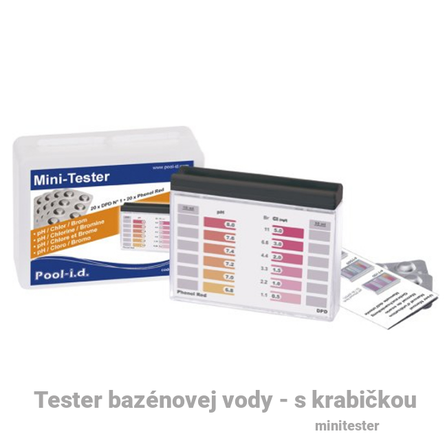 Tester bazénovej vody