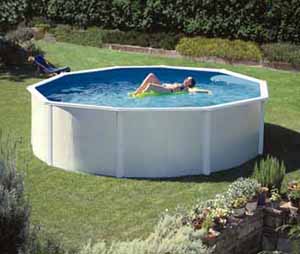 Záhradné bazény, okrúkle i obálne záhradné bazény Dream Pool.