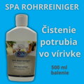 ako vyčistiť potrubie vo vírivke SPA ROHRREINIGER 500ml