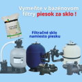 Filtračné sklo do bazénovej filtrácie NATURE WORKS 20 kg
