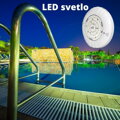 LED bazénové svetlo montované do tryskovej prechodky