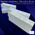 Polystyrénové bazénové tvárnice na stavbu bazéna BIGBLOK (1 BIGBLOK = 2,5 x MINIBLOK)