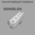 Polystyrénové bazénové tvárnice na stavbu bazéna BIGBLOK (1 BIGBLOK = 2,5 x MINIBLOK)