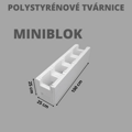 Polystyrénové tvárnice na stavbu bazénov MINIBLOK