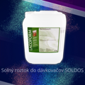 Soľný roztok pre soľné dávkovače, pre SOLDOS, s vysokou koncentráciou 20% - 10 litrov