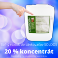 soľný roztok soldos 20%