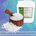 Soľný roztok pre soľné dávkovače, pre SOLDOS, s vysokou koncentráciou 20% - 10 litrov