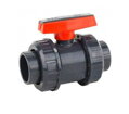 Obojstranný guľový ventil 50 mm ERA UTB01 PVC-U