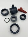 Guľový ventil 50mm PVC pre bazénové rozvody