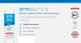 Modrý bazénový silikón tmel prémiovej kvality  Otto Seal S70-04-C990