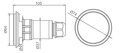 AstralPool LED reflektor bazénový FLUIDRA LumiPlus FlexiMini 76602