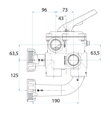 ASTRALpool 73950 multifunkčný hydraulický ventil pre bazénovú filtráciu