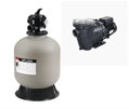 Bazénová piesková filtrácia 15 m³/h BASIC pre väčšie bazény