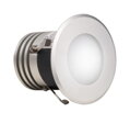 Svetlo do parnej sauny LED RGB farebné Ø 90mm