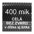Solárna plachta 3m, 3,5m, 4 m - fólia na bazén 400 mikrónov čierna - celá bez zvaru
