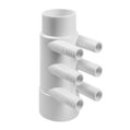 Manifold rozbočka na vodu pre hydromasážne vírivky s adaptérom