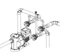 Spa SWEEP ELL 411-9120 koleno oblúkové pre vírivky a whirlpooly PVC