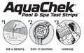 Prúžky na testovanie vody AquaChek SPA 6-in-1 pre vírivky a bazény