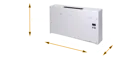 Odvlhčovač Microwell DRY 500 Duct 50m²  | Prevedenie do potrubia