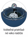 Bazénový filter Pacific Side D750 2”  –  Prietok 22 m³/h