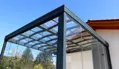 Teleskopická kefa na čistenie solárnych a fotovoltaických panelov s prípojkou na vodu Heissner, dĺžka 460 cm