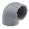 5ks Koleno 90° 50mm PVC-U na lepenie PN16