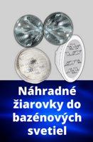 Žiarovky do bazénových svetiel