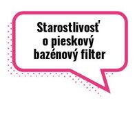 Starostlivosť o pieskový filter pri bazéne Starostlivosť o pieskový filter pri bazéne
