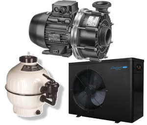 Bazénová Technológia | Filtrácie, Čerpadlá, Chémia | MOST POOLS