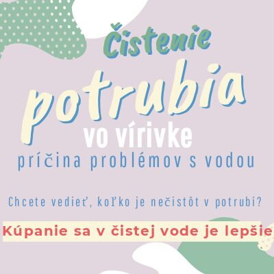 čistenie trysieka  a potrubia vo vírivke