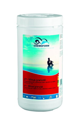 pH mínus granulát 1,5 kg na úpravu pH v bazéne