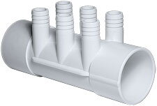 Rozdelovač 2" x (6) 3/4" 