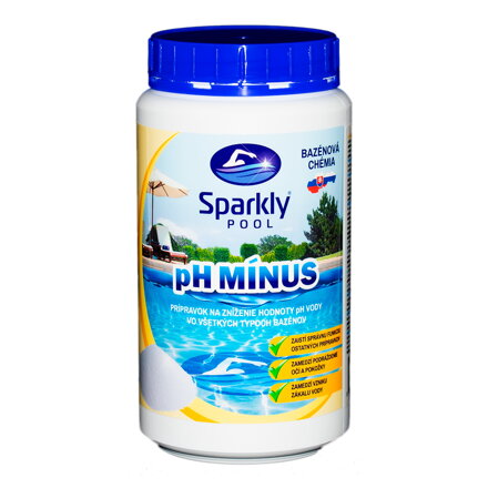 pH mínus granulát 1,5 kg Sparklypool