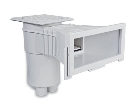 Skimmer pre fóliový a prefabrikovaný bazén s dlhým a širokým hrdlom 215 x 160 mm