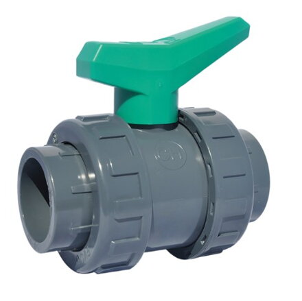 Guľový ventil na lepenie 63mm CH PVC-U PN16