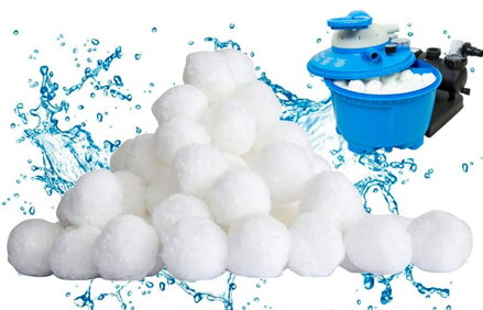 Filtračné guličky BALLS do bazénovej filtrácie 700 g (= 25 kg piesku )