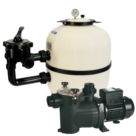 Piesková filtrácia 6 m³/h - VÝSTAVNÝ MODEL