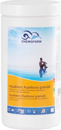 Kyslíkový granulát 1kg komponent 1  na dezinfekciu vody v bazénoch a vírivkách