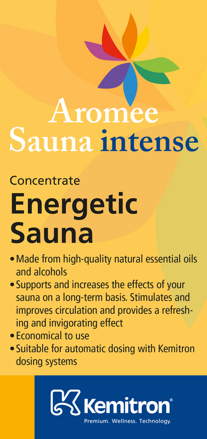 Esencia do sauny KEMITRON 1l energetic sauna