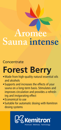 Esencia do sauny KEMITRON 1l forest berry