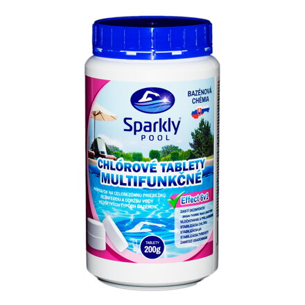 Chlórové tablety multifunkčné 6v1 1 kg MAXI