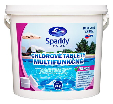 Chlórové tablety multifunkčné 6v1 5 kg MAXI
