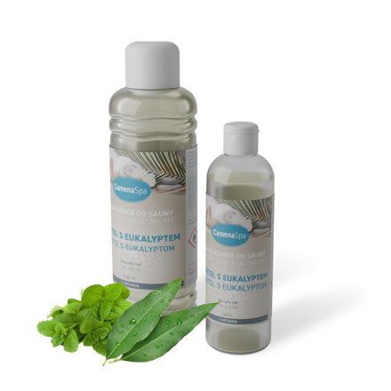 Esencia do suchej sauny 250 ml mentol s eukalyptom