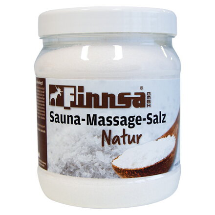 Peelingová masážna soľ na saunovanie Natur 1 kg