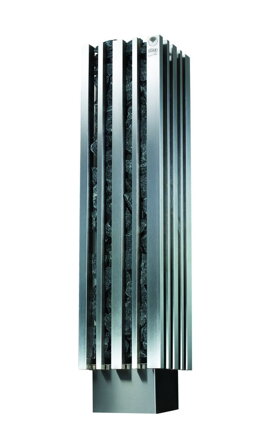 Saunová pec Monolith 6,9 kW - brúsená nehrdzavejúca oceľ
