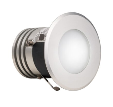 Svetlo do parnej sauny LED RGB farebné Ø 90mm